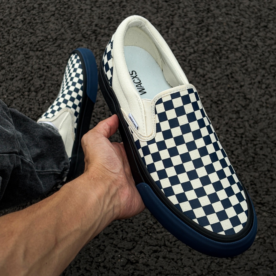 Blue‑White Checkerboard Slip‑o - огляд і ціна Adidas Shoes Superstar