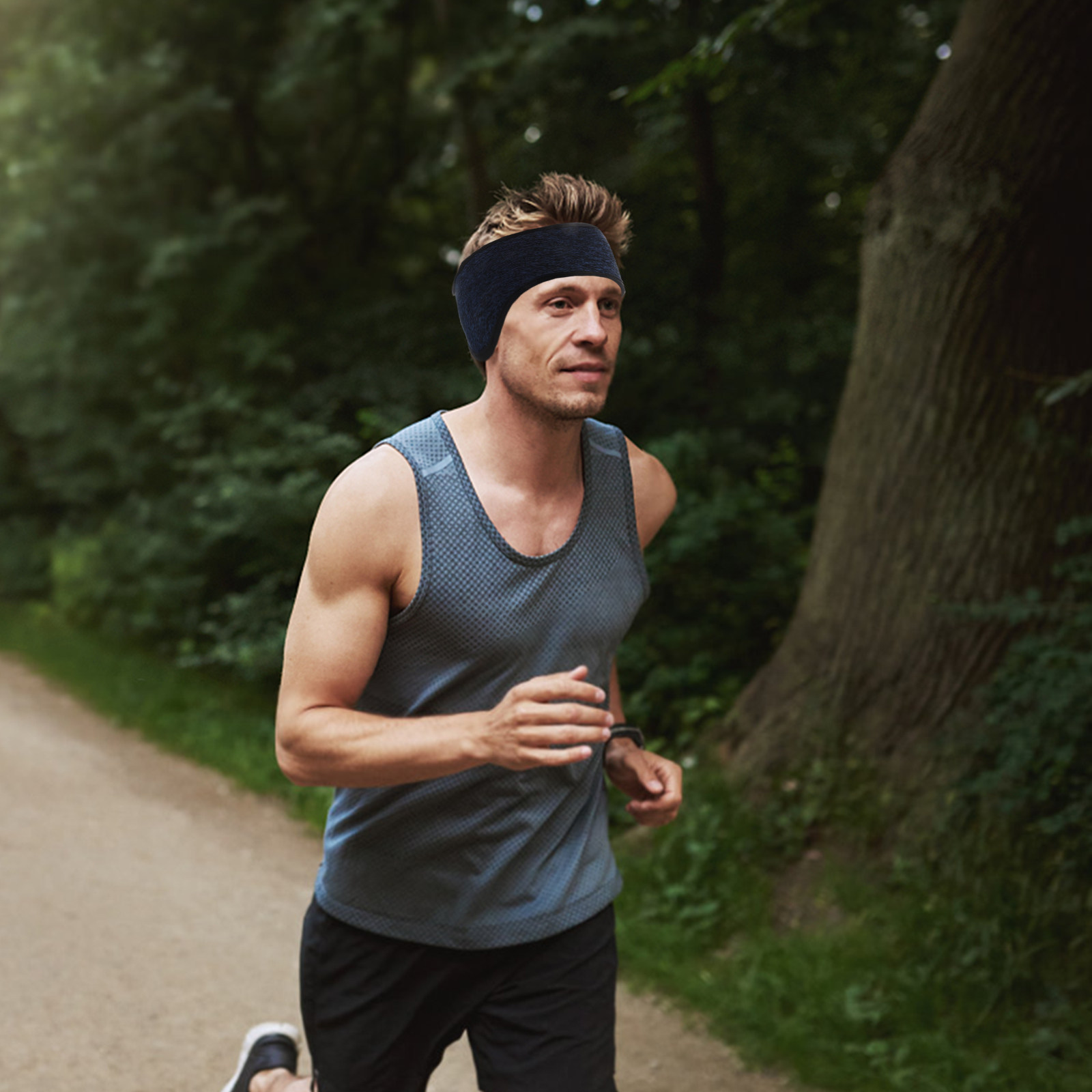 4Pcs Winter Running Headband E - огляд і ціна Fleece Ear Warmer Band