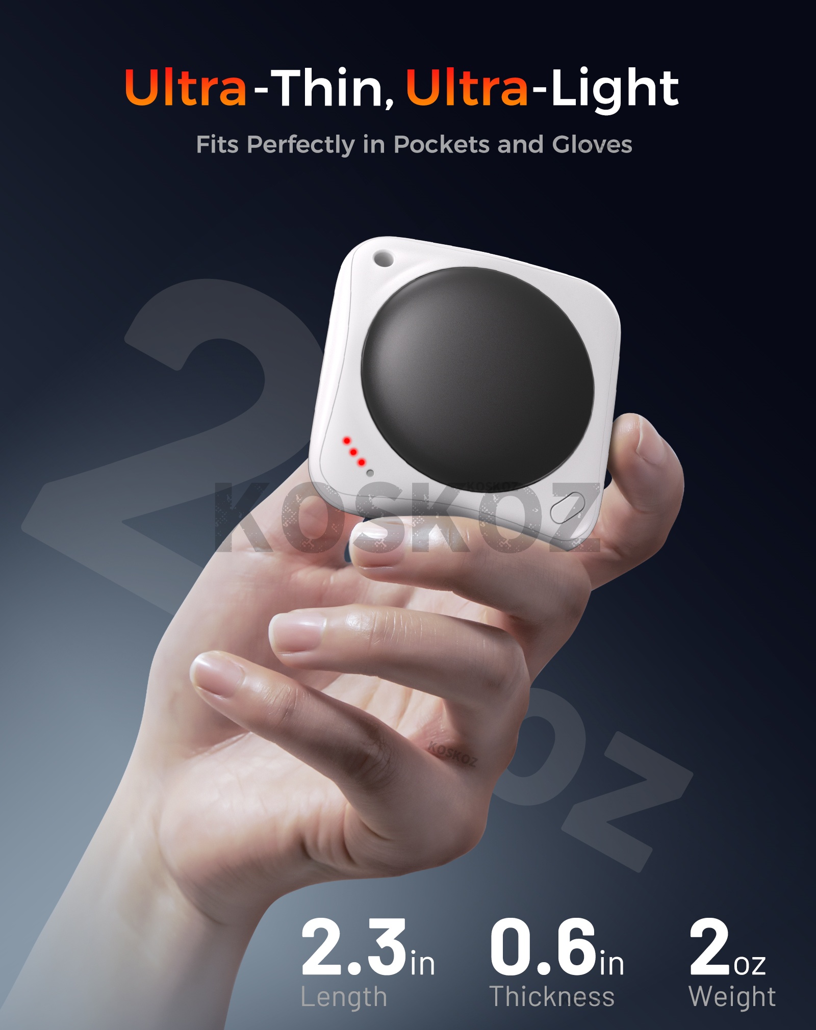 Rechargeable Hand Warmers 2-Pa - огляд і ціна Hand Warmer Electric